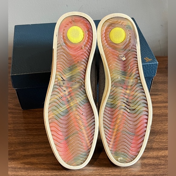 John Legend for Sperry Grey Suede Boat Shoes in Gunmetal, Size 13 - Picture 7 of 7